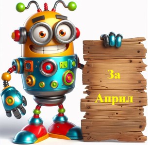За месец април