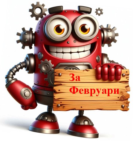 Слайд за месец февруари