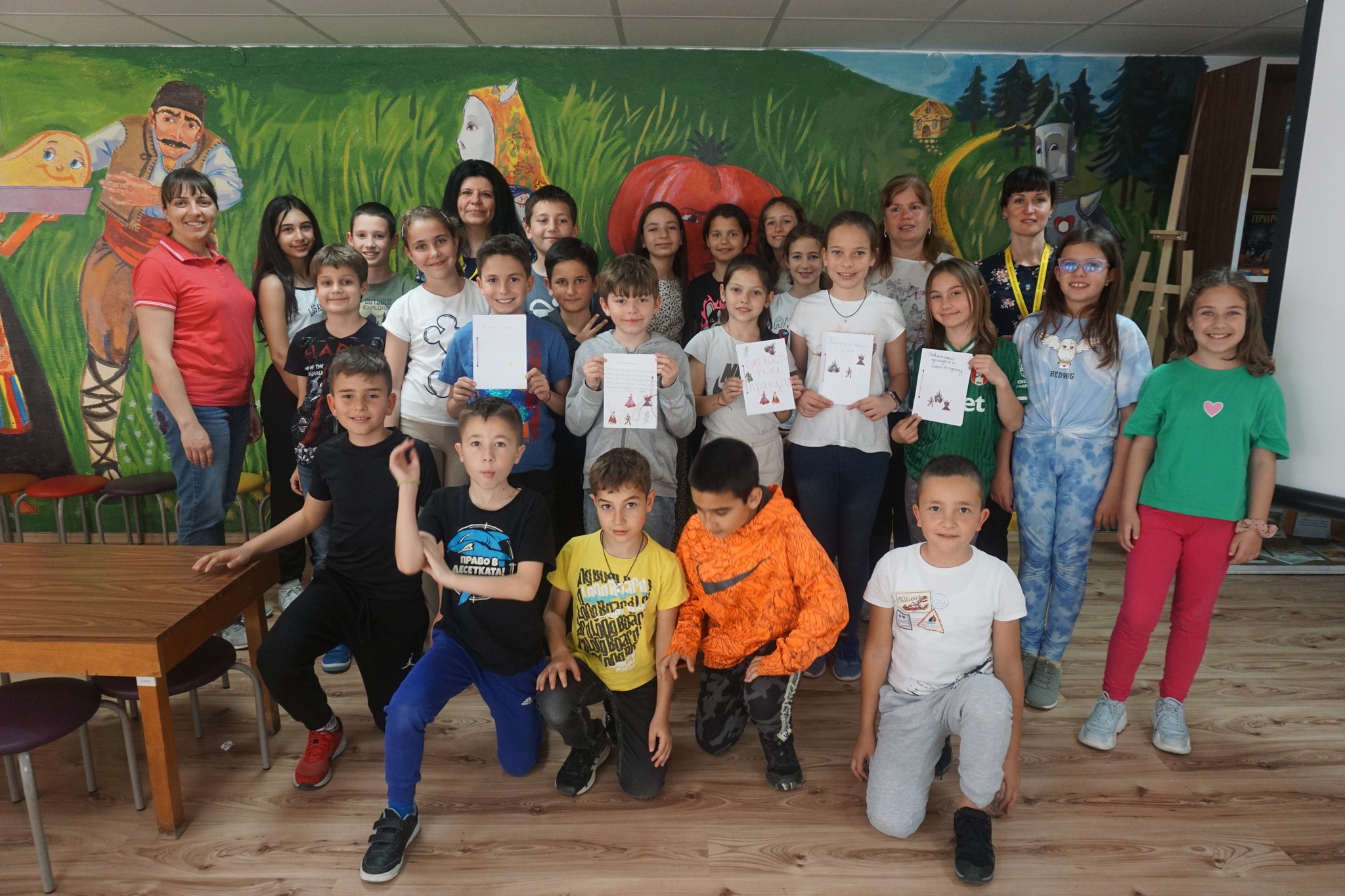 Снимка от ателие в Детски отдел