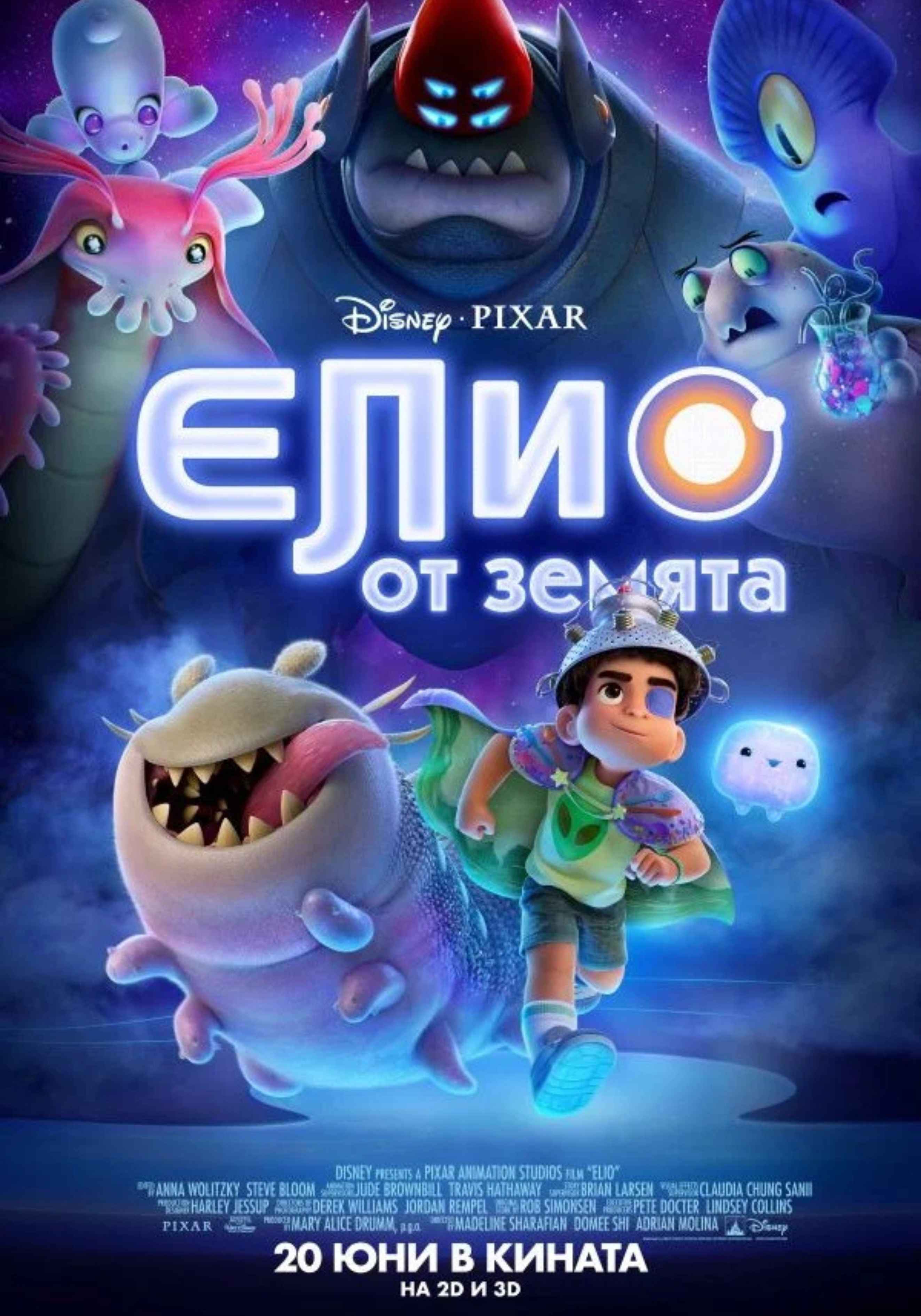 Плакат ''Елио от земята"