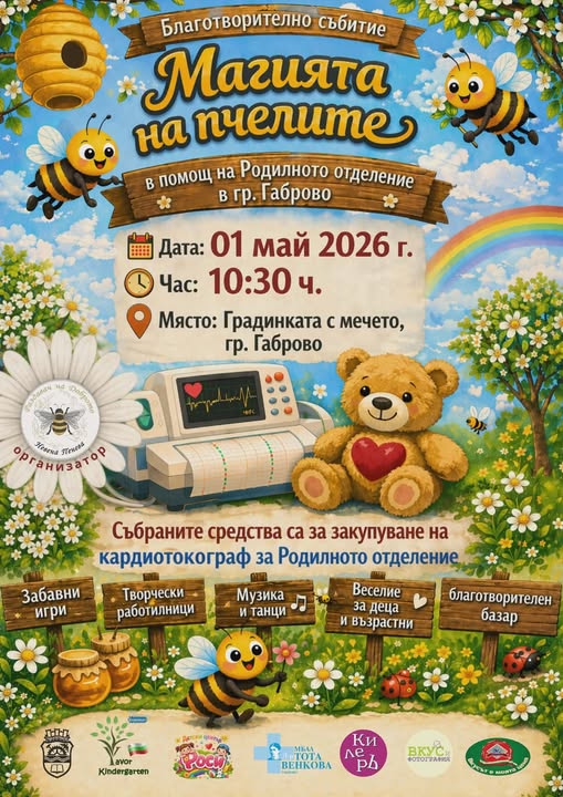 Плакат ''Магията на пчелите''